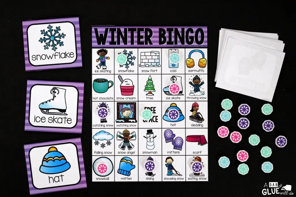 Speel Bingo met je basisschoolleerlingen voor een leuk spel met winterthema! Ideaal voor grote groepen in uw klaslokaal of kleine beoordelingsgroepen. Voeg dit toe aan je winterlesplannen of winterklasfeest met 30 unieke winterbingoborden! Bij dit leuke spel voor jonge kinderen zijn ook leskaarten inbegrepen! Er zijn zwart-witopties beschikbaar om uw kleureninkt te besparen.