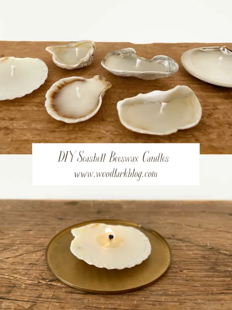 DIY schelpenbijenwaskaarsen