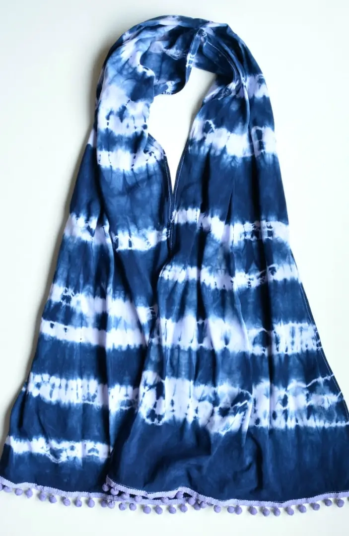 Shibori-sjaal