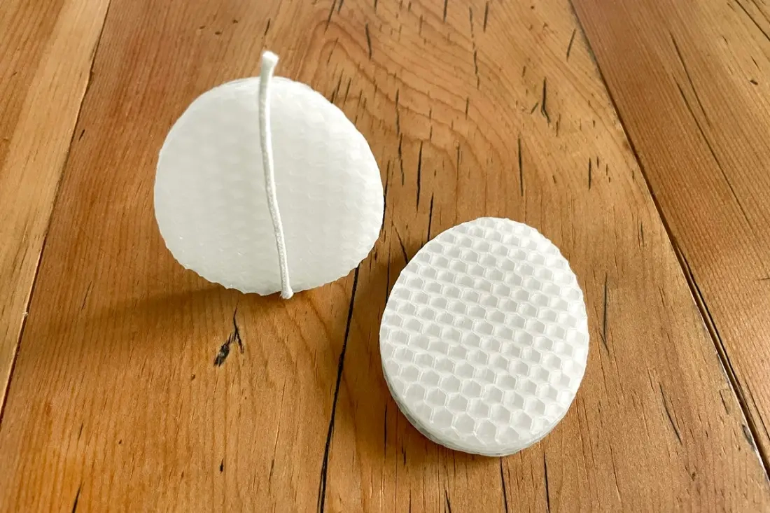 DIY paasei-koekjesvormer bijenwaskaarsen