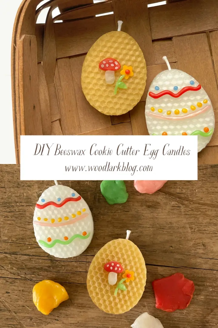 DIY paasei-koekjesvormer bijenwaskaarsen