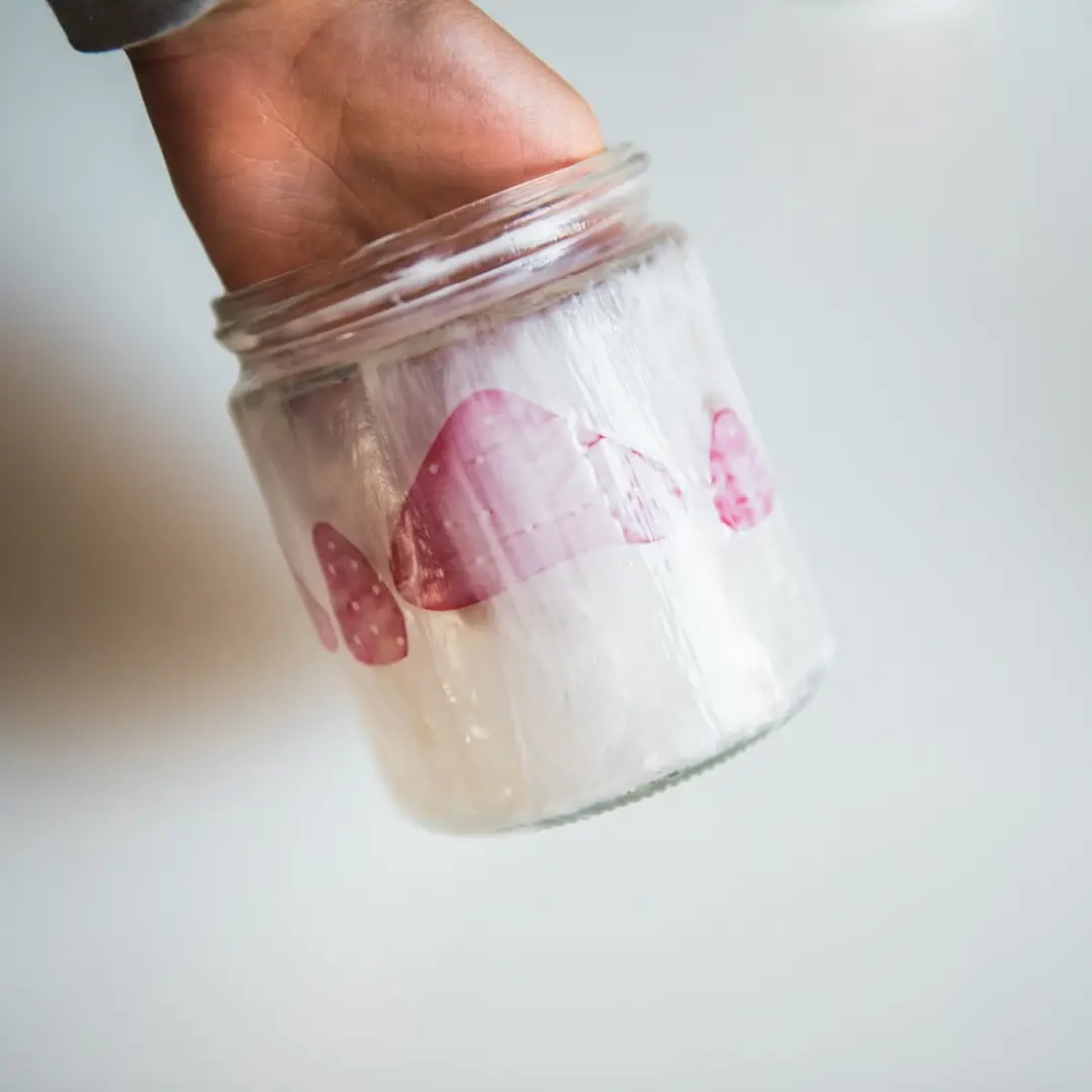 DIY gerecyclede stenen pot paddestoellantaarn
