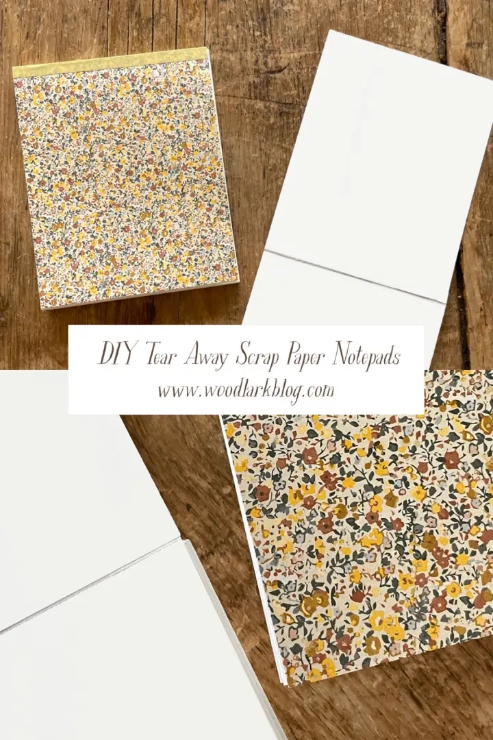 DIY Scheur kladpapier notitieblokken weg