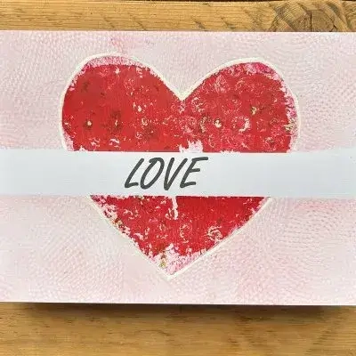Stap voor stap handgemaakte Valentijnskaarten