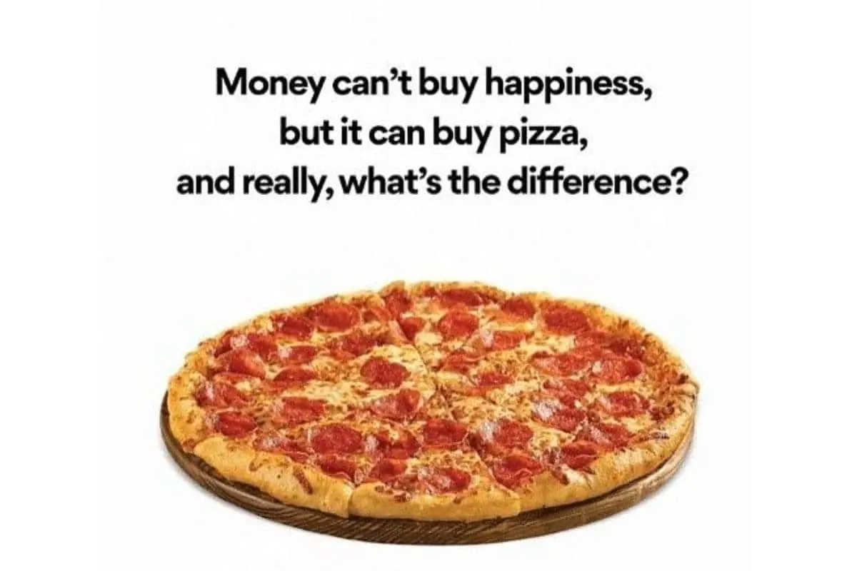 pizza grappige geldmeme