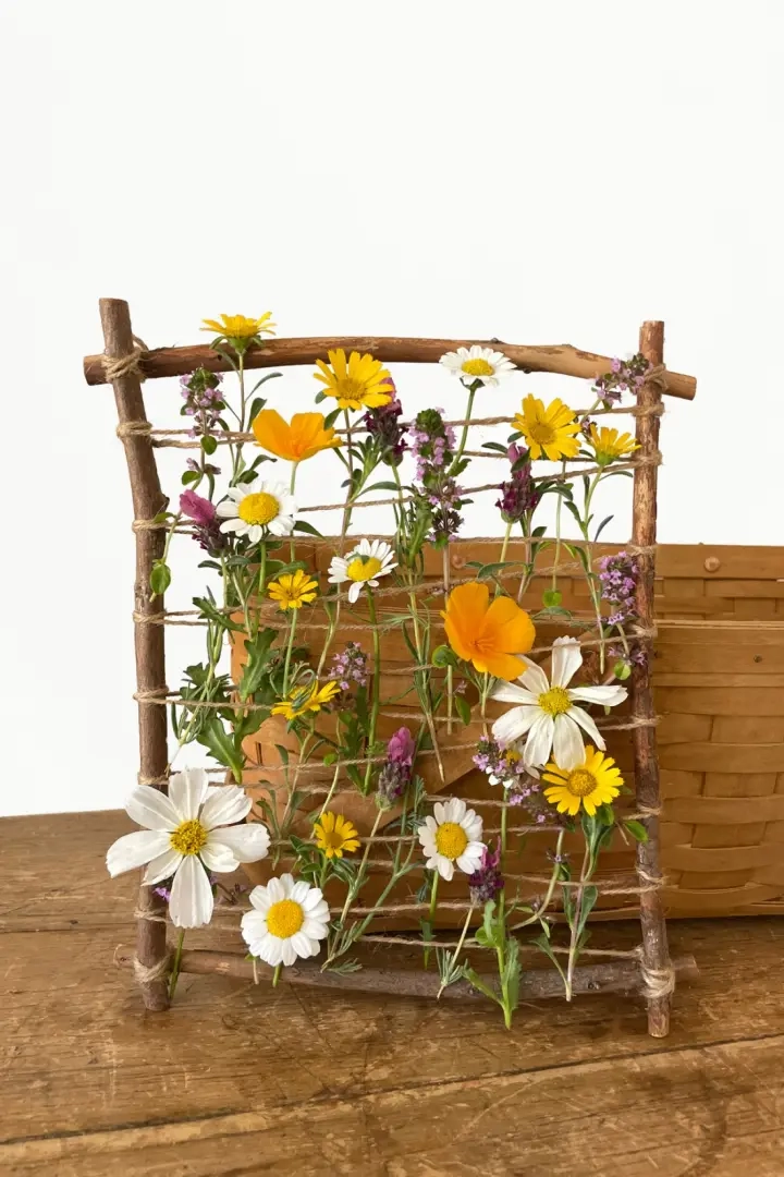DIY natuurweefgetouw