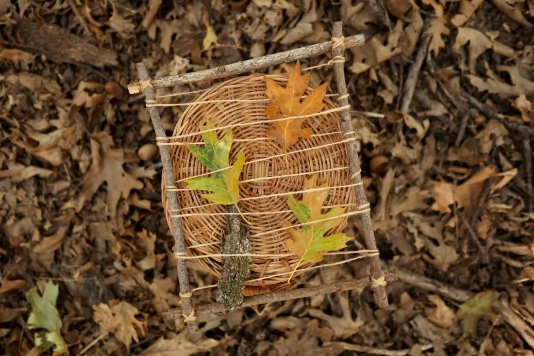 DIY natuurweefgetouw