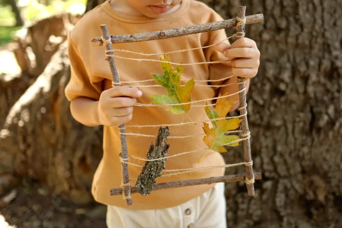 DIY natuurweefgetouw