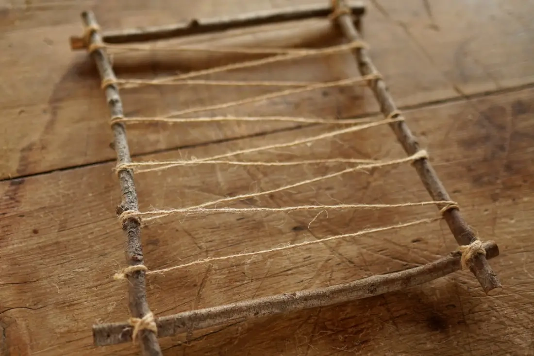 DIY natuurweefgetouw
