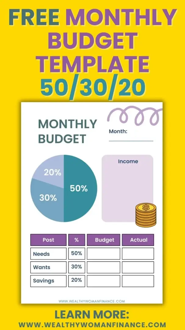 50 30 20 budgetsjabloon werkblad pdf en voorbeeld