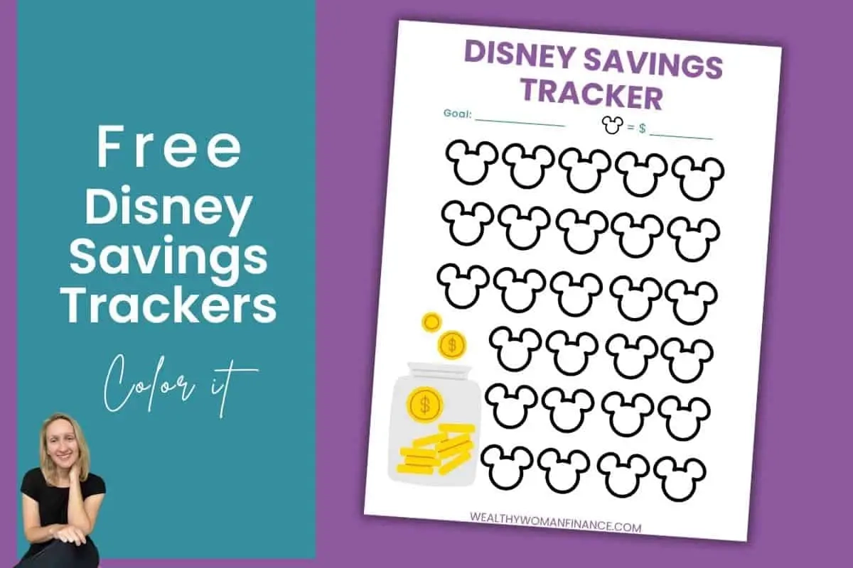 Disney vakantiespaartracker gratis pdf-diagram om in te kleuren