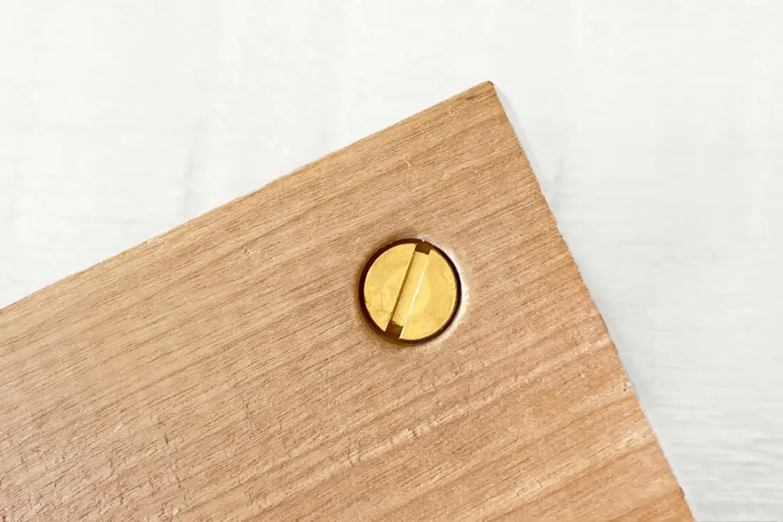DIY houten bloemenpers