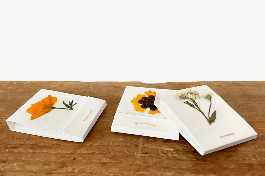 DIY Mini Matchbook-notitieboekjes