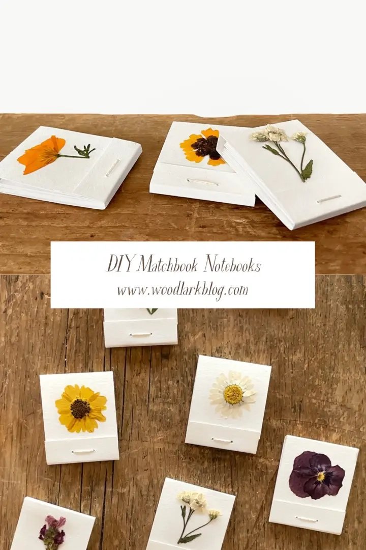 DIY Mini Matchbook-notitieboekjes
