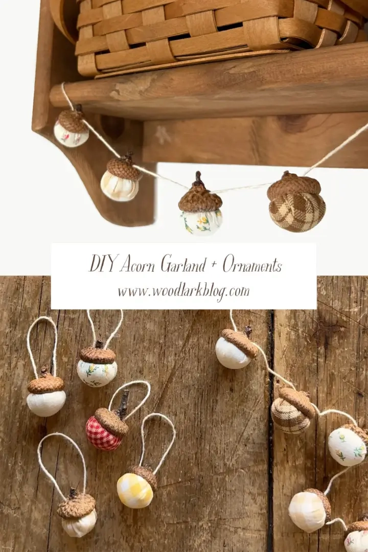 DIY-schroot Eikelslinger en ornamenten