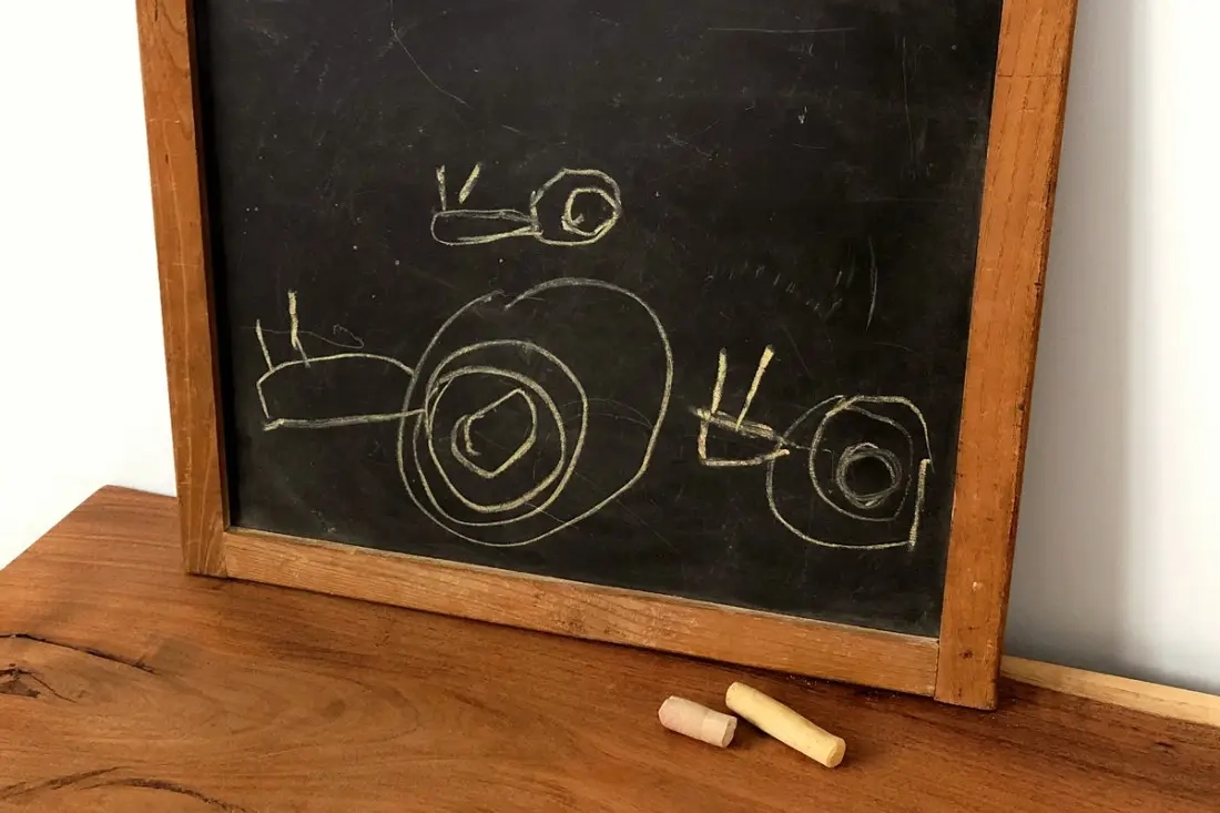 DIY natuurlijk krijt