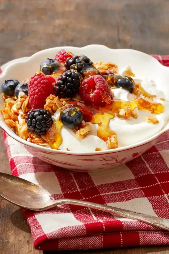 zelfgemaakte yoghurt; Paasbrunchideeën