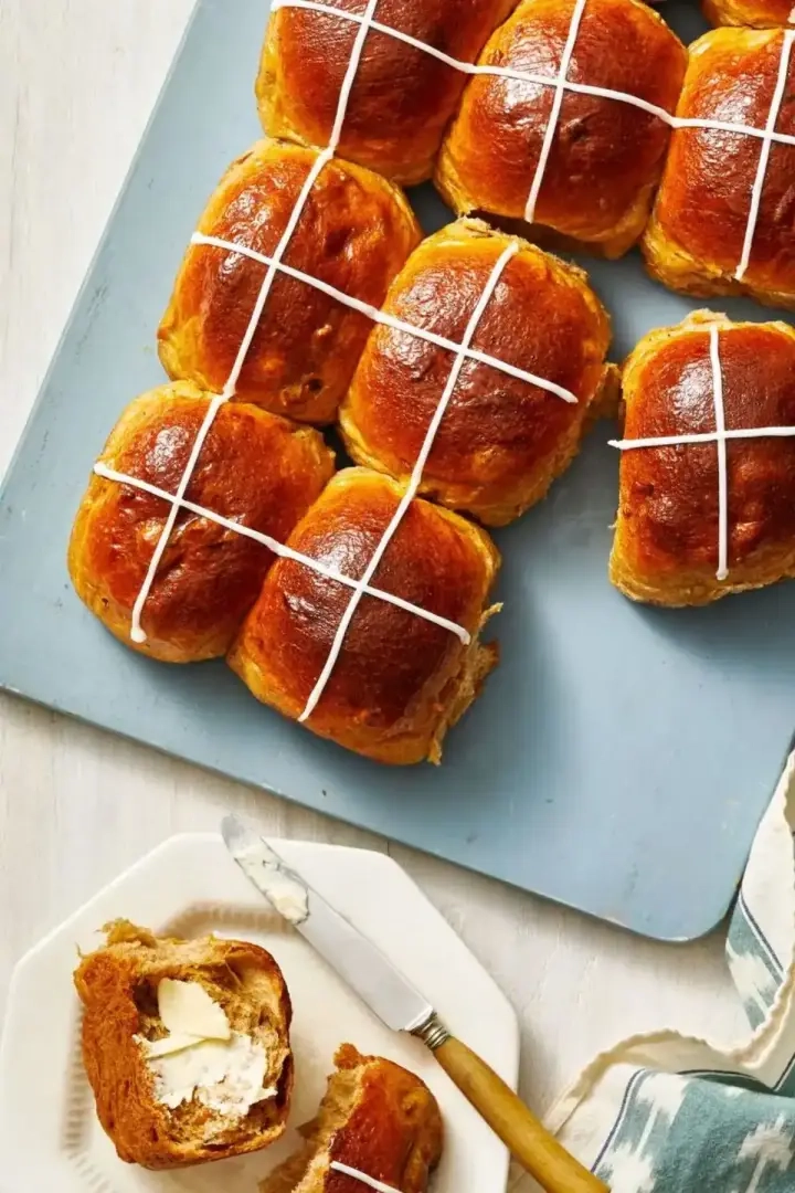 warme kruisbroodjes