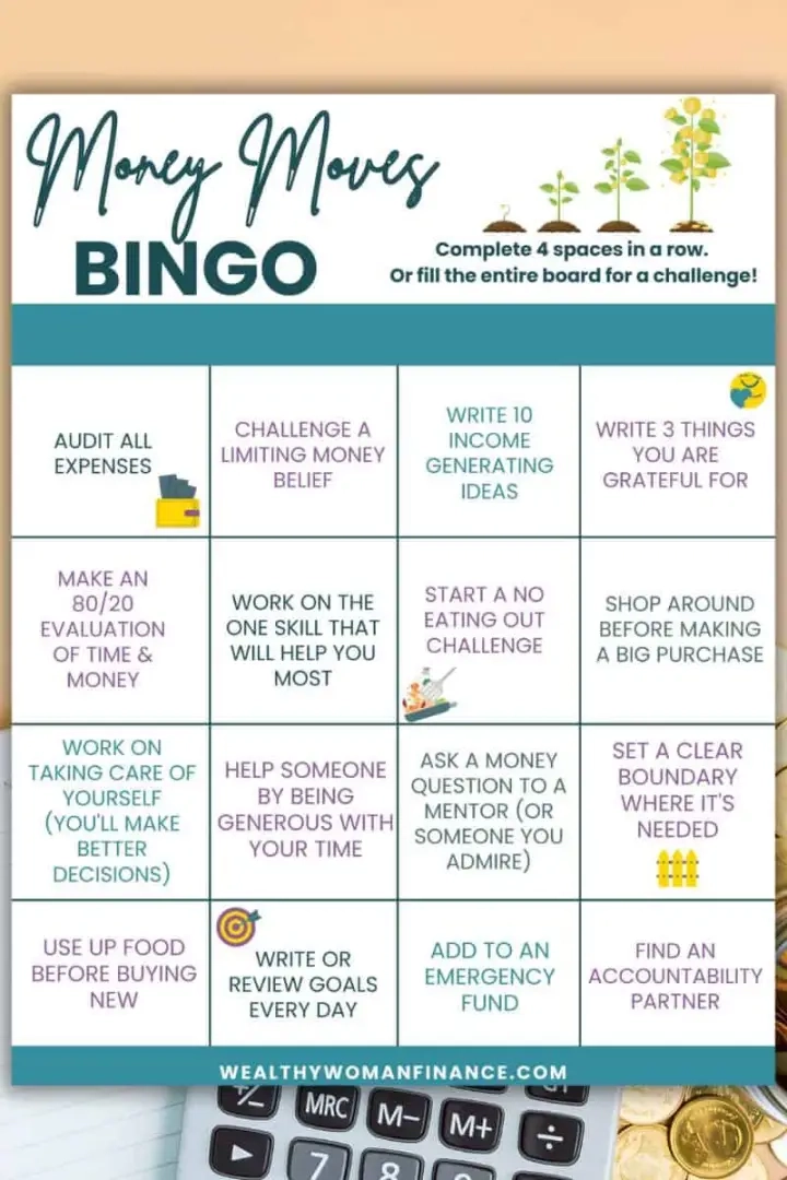 geld beweegt bingo gratis printbaar spel voor beter management en financiële geletterdheid