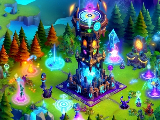 Défense de Tour de Fantaisie 2D