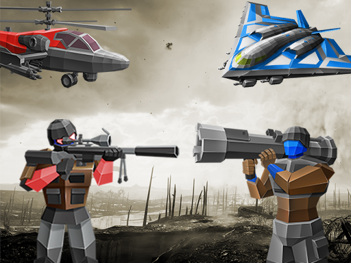 Terrain de jeu militaire 3D