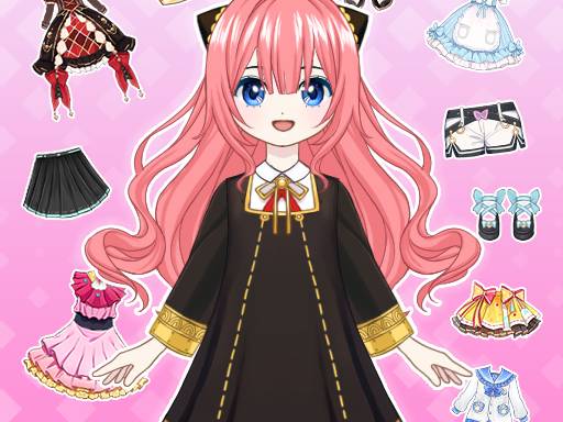 Jeu de Mode Anime – Habillez la Poupée