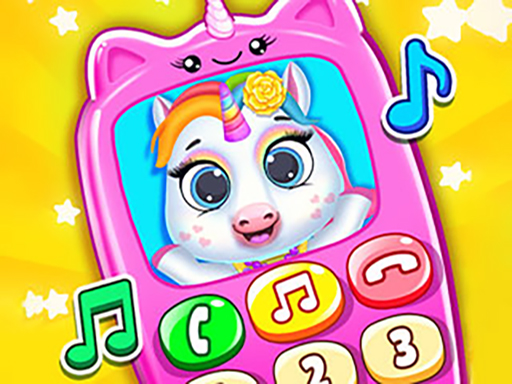 Téléphone mobile licorne de la petite princesse