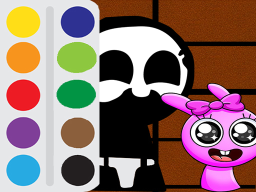 Livre de coloriage Baby Sprunki incredibox