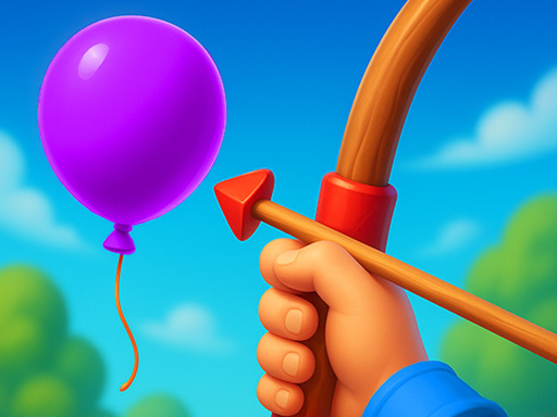 Jeu de tir à l’arc sur ballons