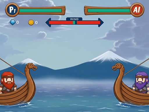 Guerre des Vikings en Bateau