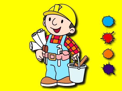Coloriage de Bob le Bricoleur