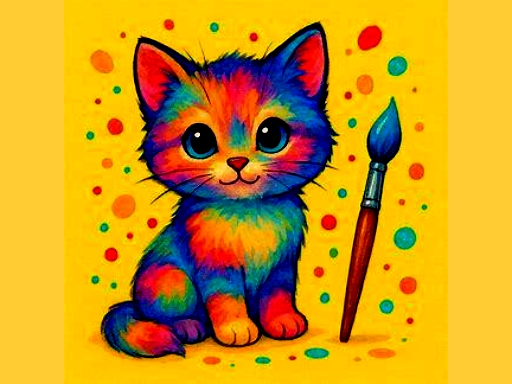 Coloriage de BBT Chatons Mignons