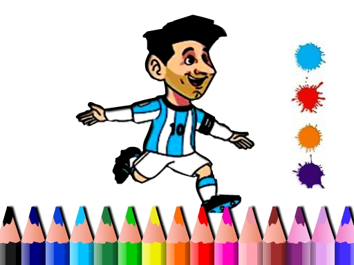 Livre de coloriage BTS Messi