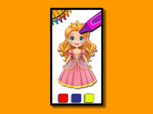 Livre de coloriage des princesses BTS