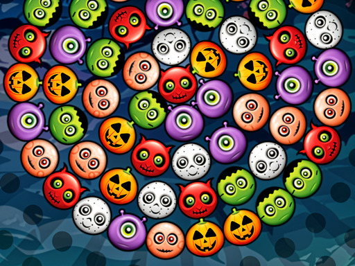Roue à bulles d’Halloween
