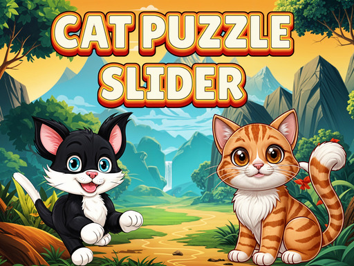 Puzzle coulissant de chats