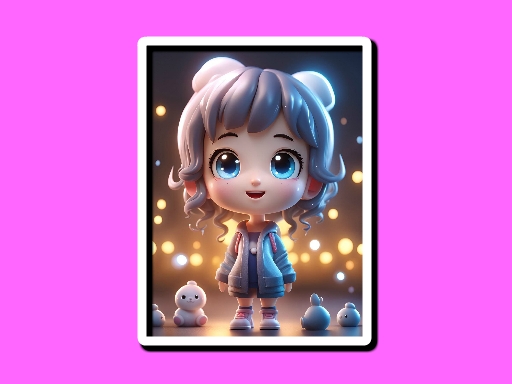 Chibi Doll Étoiles Cachées