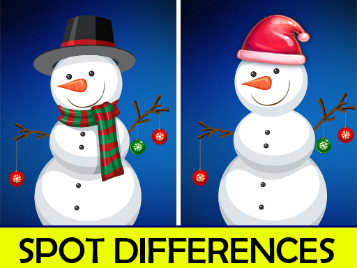 Repérez les différences de Noël
