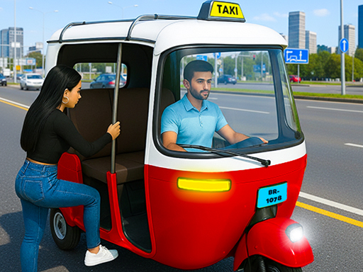Jeu de Tuk Tuk Auto en Ville