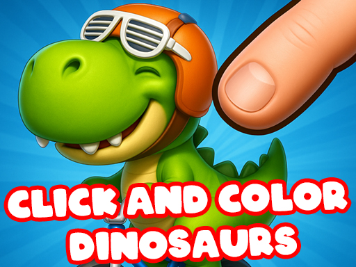 Cliquez Et Coloriez Des Dinosaures