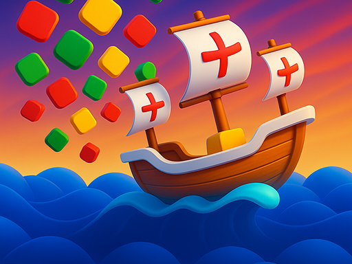 Bateau Boîte de Couleur