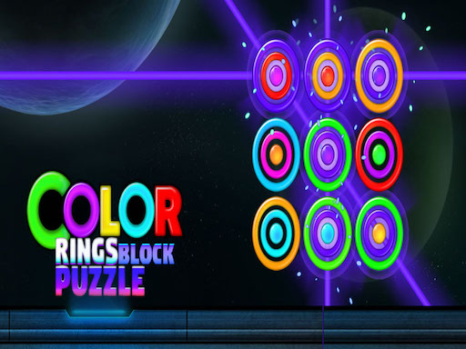 Puzzle de blocs Color Rings