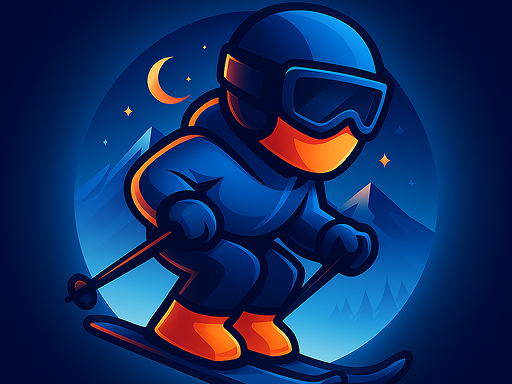 Skieur fou dans la neige : Plateforme