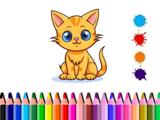 Livre de coloriage de chats mignons