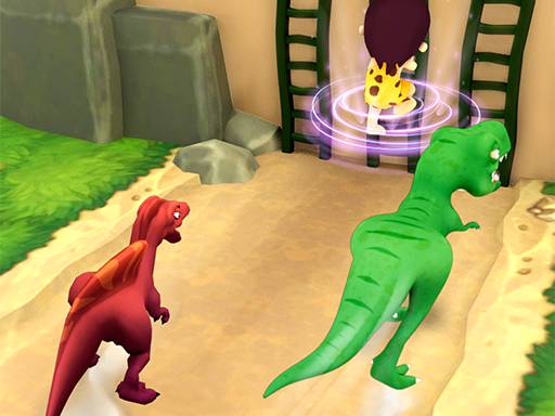 Course de Dinosaures Métamorphes