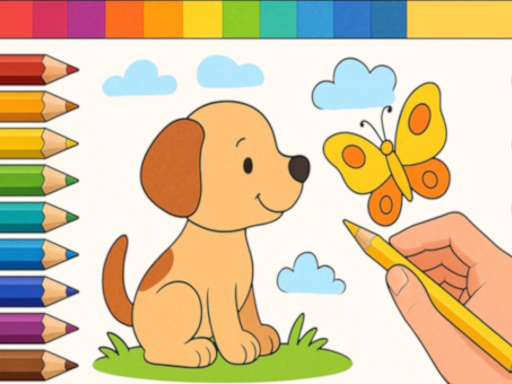 Dessiner avec des Crayons – Livre de Coloriage !