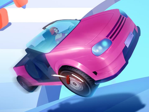 Course effrénée du conducteur