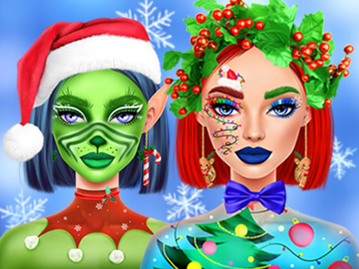 Maquillage de Noël d’Ellie