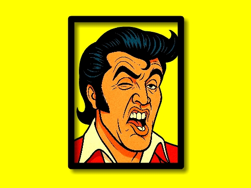 Le Visage Amusant d’Elvis