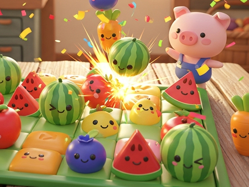 Jeu de correspondance de Farm House Crash